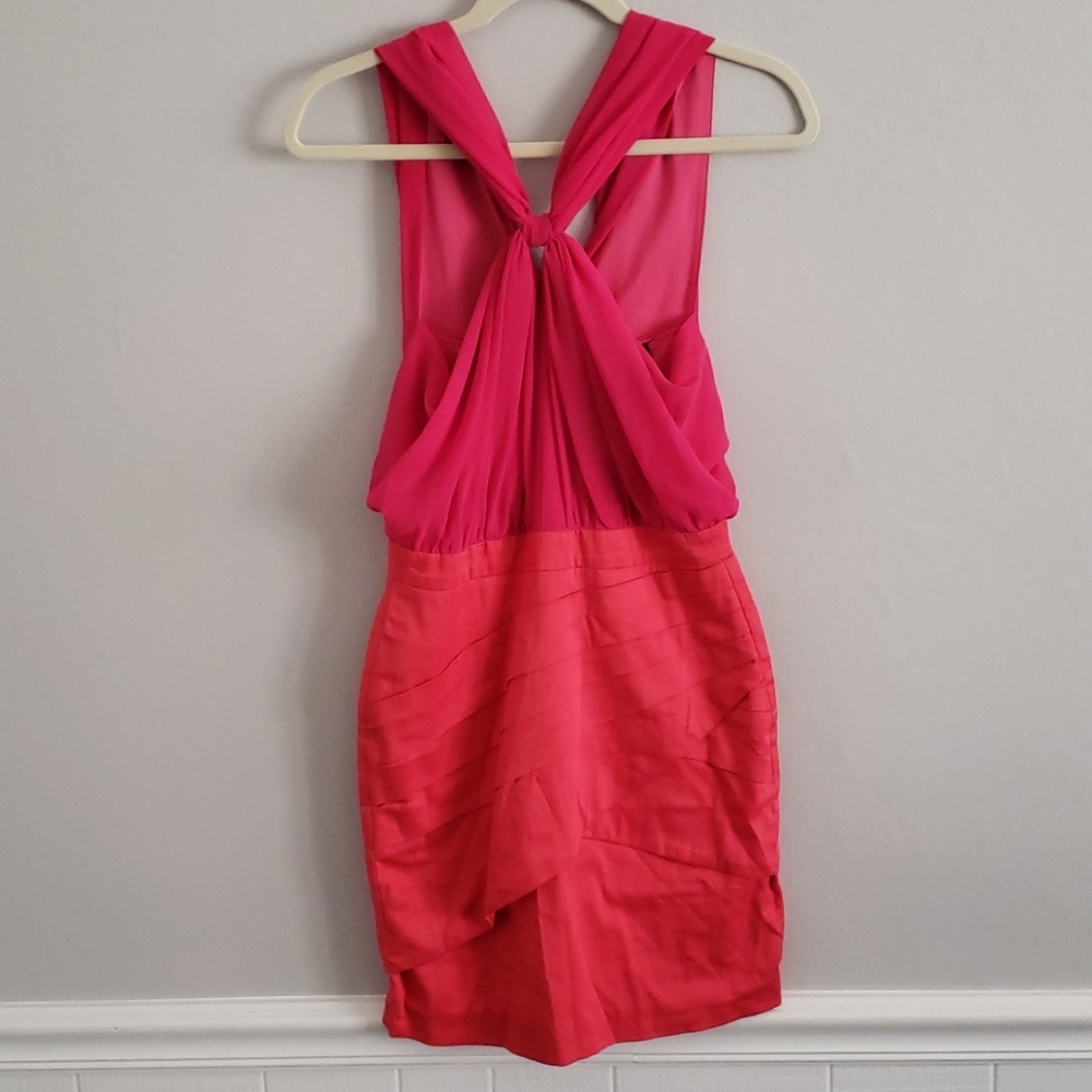 Color Block Mini Dress